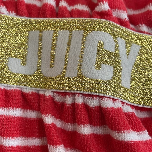 + JUICY COUTURE + Kids’ Stripe Hooded Romper - Picture 7 of 8